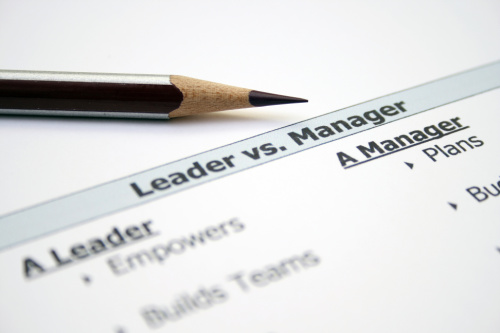 Which are you&##x3f; Leader or Manager
