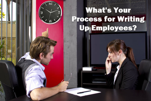 4 Steps to Writing Up Employees in Your Commercial Cleaning Business