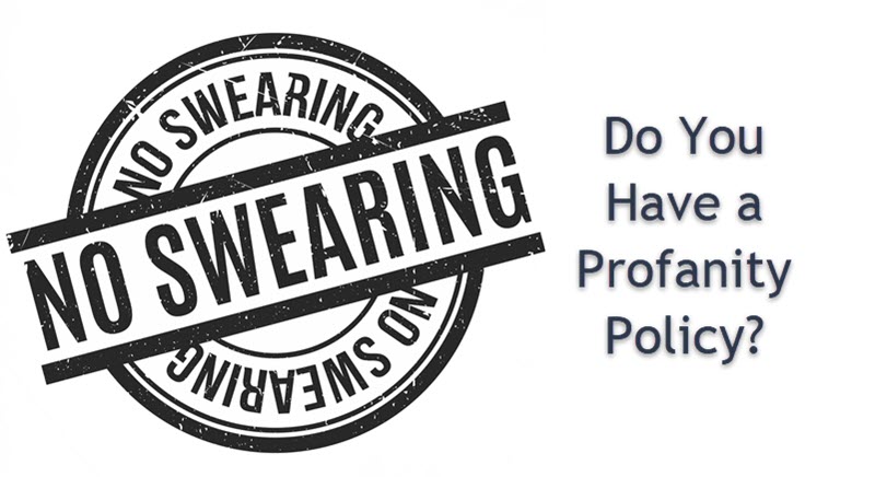 Profanity at work can have a negative effect