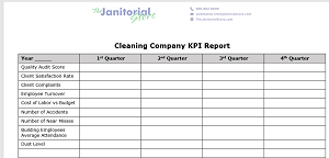 6 Cleaning Company KPIs You Should Provide Clients