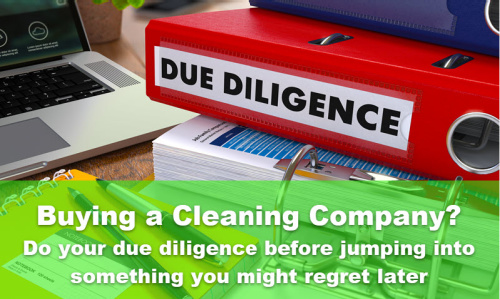 Buying a cleaning business -- what to know