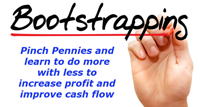 Bootstrapping is a common way to start a Commercial Cleaning Business