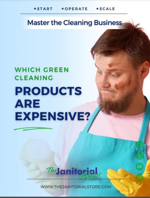 Invest in green cleaning products that give amazing results