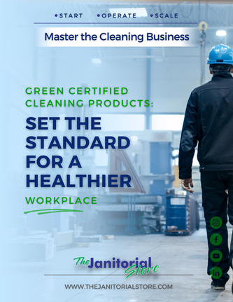 What are examples of green certified cleaning products&##x3f;