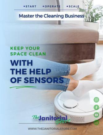 Cleaning robot sensors