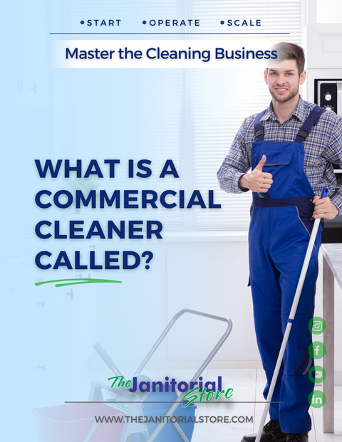 What is a commercial cleaner called&##x3f;