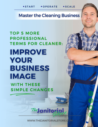What is a more professional term for a cleaner? | Janitorial Training ...