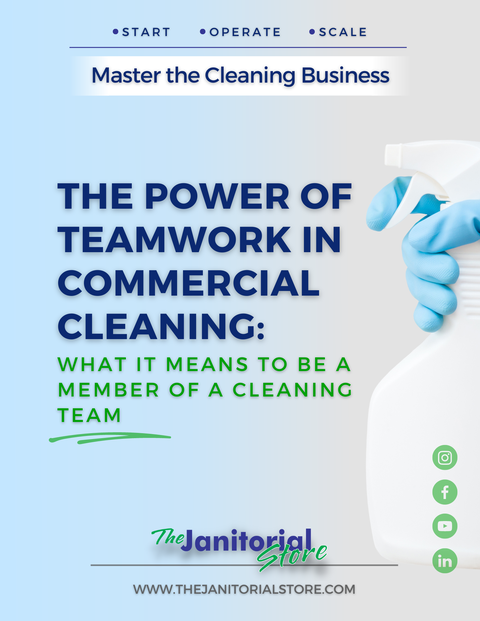 Unleashing the Power of Teamwork&##x3a; The Key to Spotless and Secure Workspaces in the Commercial Cleaning Industry