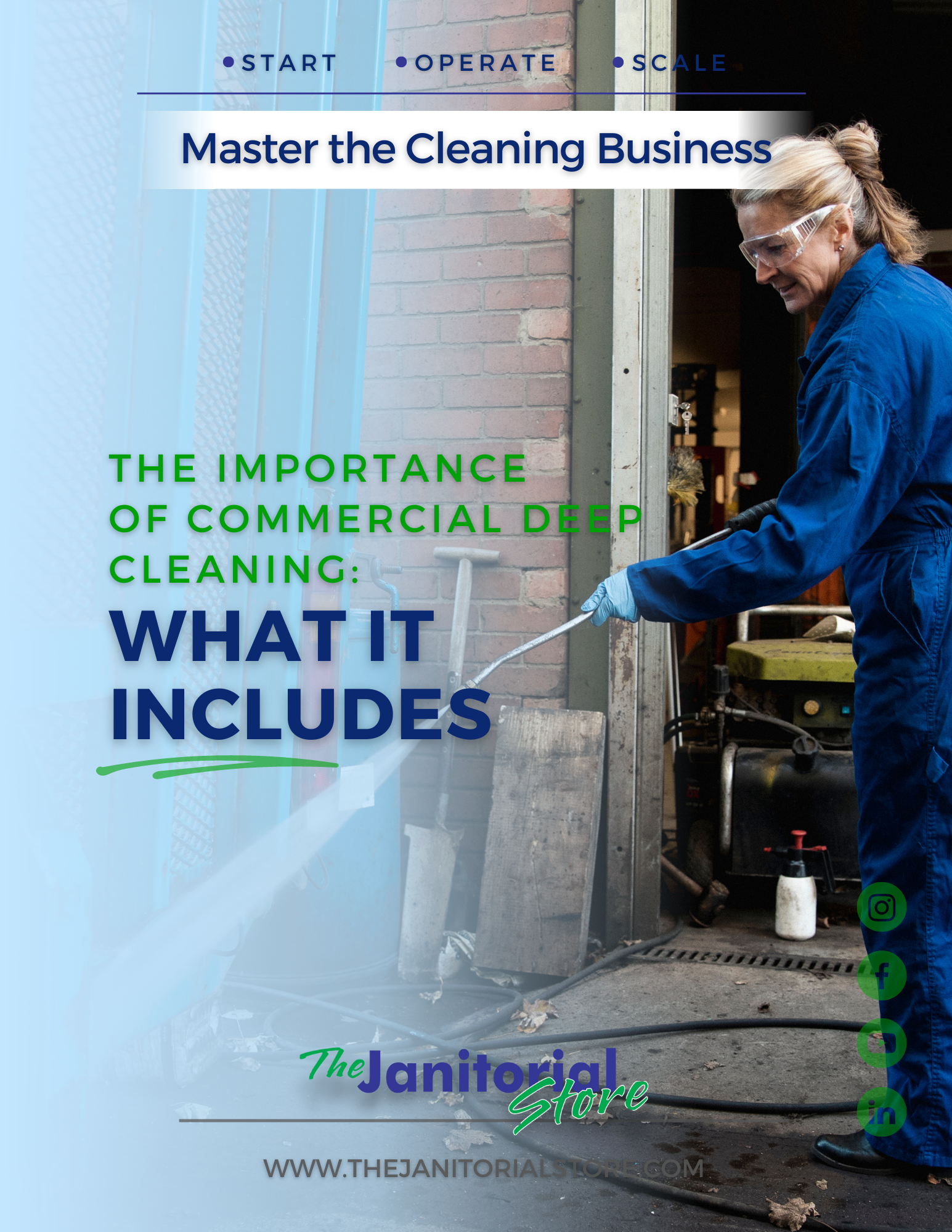 Discover the benefits of commercial deep cleaning beyond regular cleaning tasks. Learn why it&##x27;s crucial for business owners to provide a clean and healthy environment.
