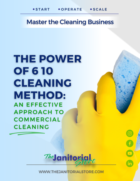 Elevate Your Cleaning Performance&##x3a; Uncover the 6-10 Method for Effective Commercial Space Cleaning