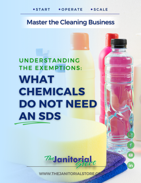Understanding the Exemptions&##x3a; What Chemicals Do Not Need an SDS
