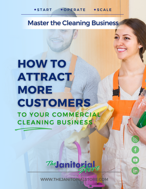 How do I get customers for my commercial cleaning business&##x3f;