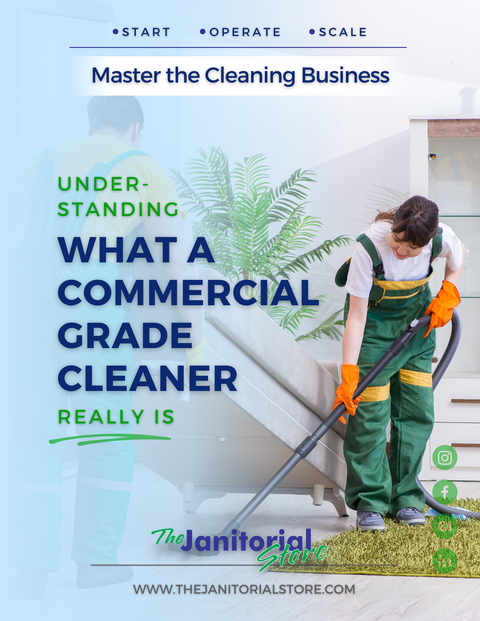 What is a commercial grade cleaner&##x3f;