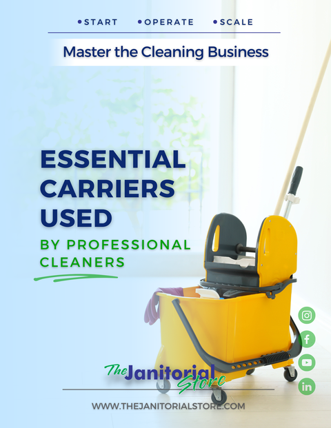 What do cleaners use to carry products&##x3f;
