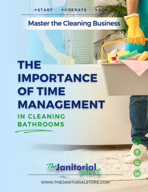 How long should it take to clean a bathroom&##x3f;