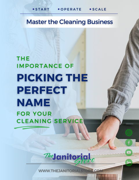 What is a good name for a cleaning service&##x3f;