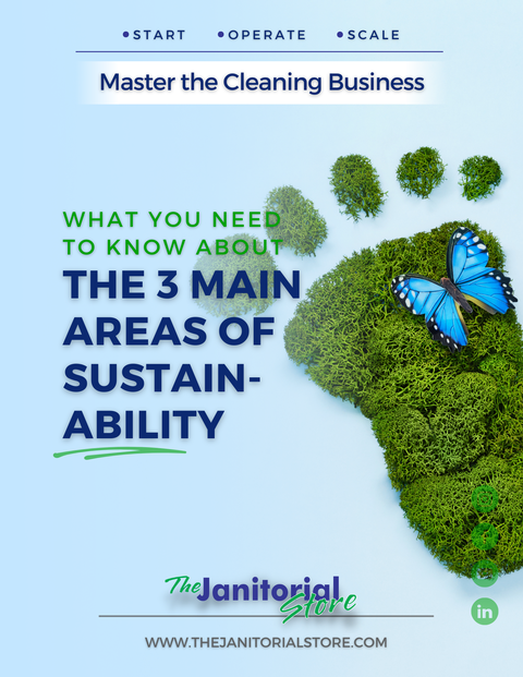What are the 3 main areas of sustainability&##x3f;