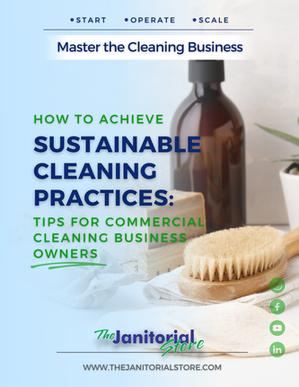 How can we be more sustainable when cleaning&##x3f;