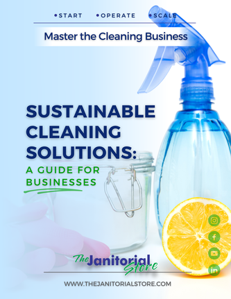 How can we make cleaning sustainable&##x3f;