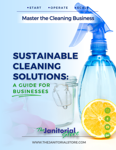 How can we make cleaning sustainable&##x3f;