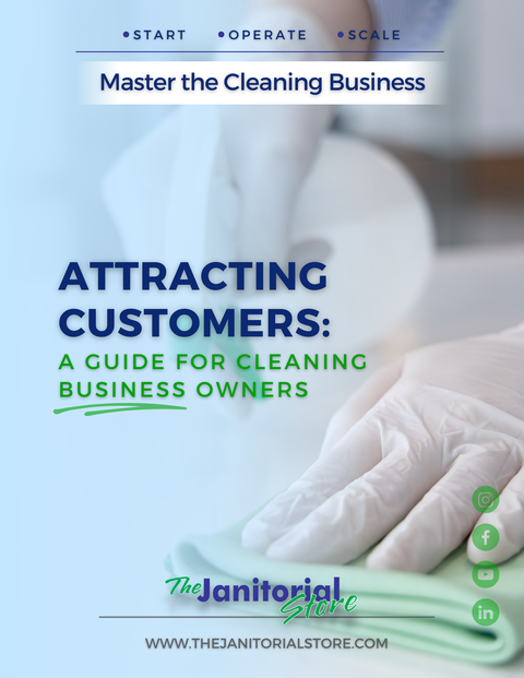 How do cleaning businesses attract customers&##x3f;