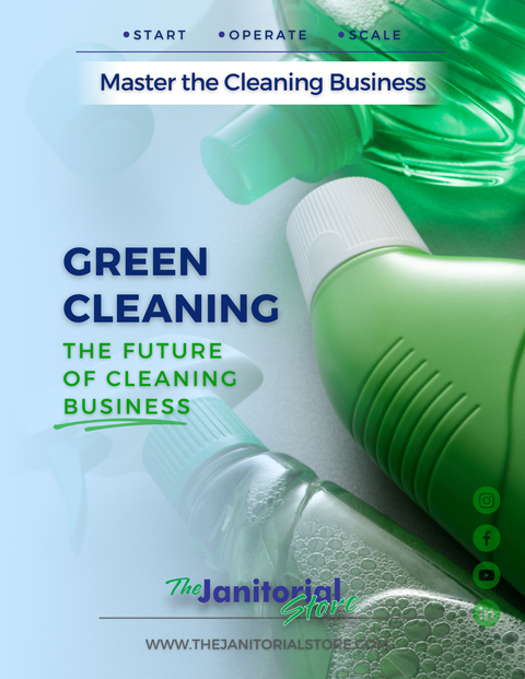 What is an example of a green cleaning&##x3f;