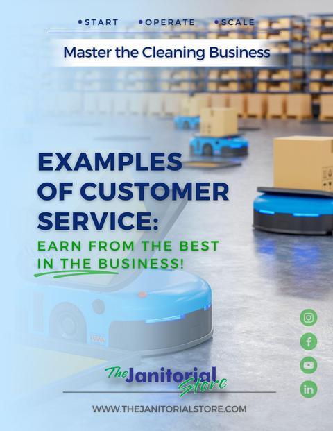What are 4 examples of customer service&##x3f;