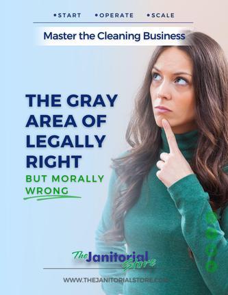What is an example of legally right but morally wrong&##x3f;
