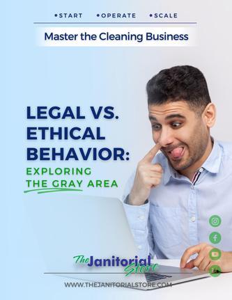 How a certain behavior could be legal but not ethical&##x3f;