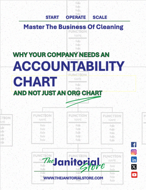 Why Your Cleaning Company Needs An Accountability Chart 