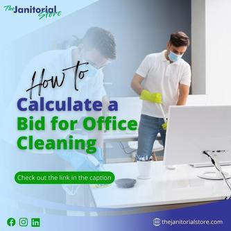 Using bidding calculators can help you put together cleaning bids for potential customers