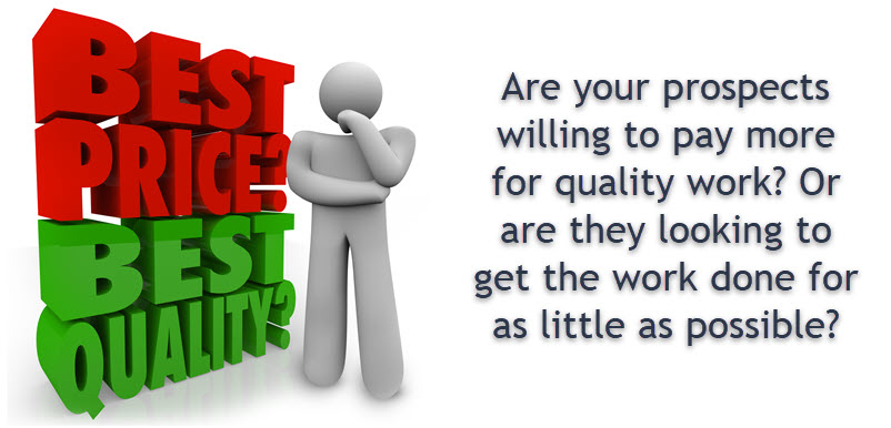 Quality vs Price -- finding the balance