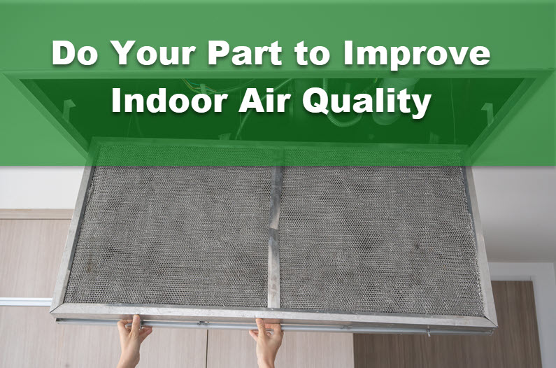 Do your part to improve indoor air quality with green cleaning services