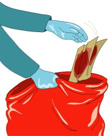 Cleaning Up Blood Spills on Floor Surfaces