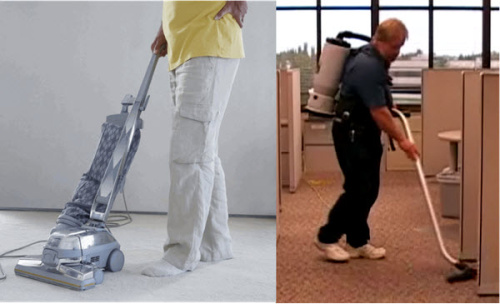 Reduce Back Pain By Utilizing Back Pack Vacuums Instead of Uprights
