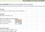 Accounting formulas and ratios